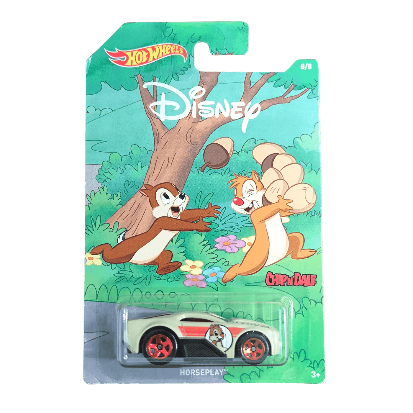 Hot Wheels Horseplay 8/8 Disney Long Card Sale
