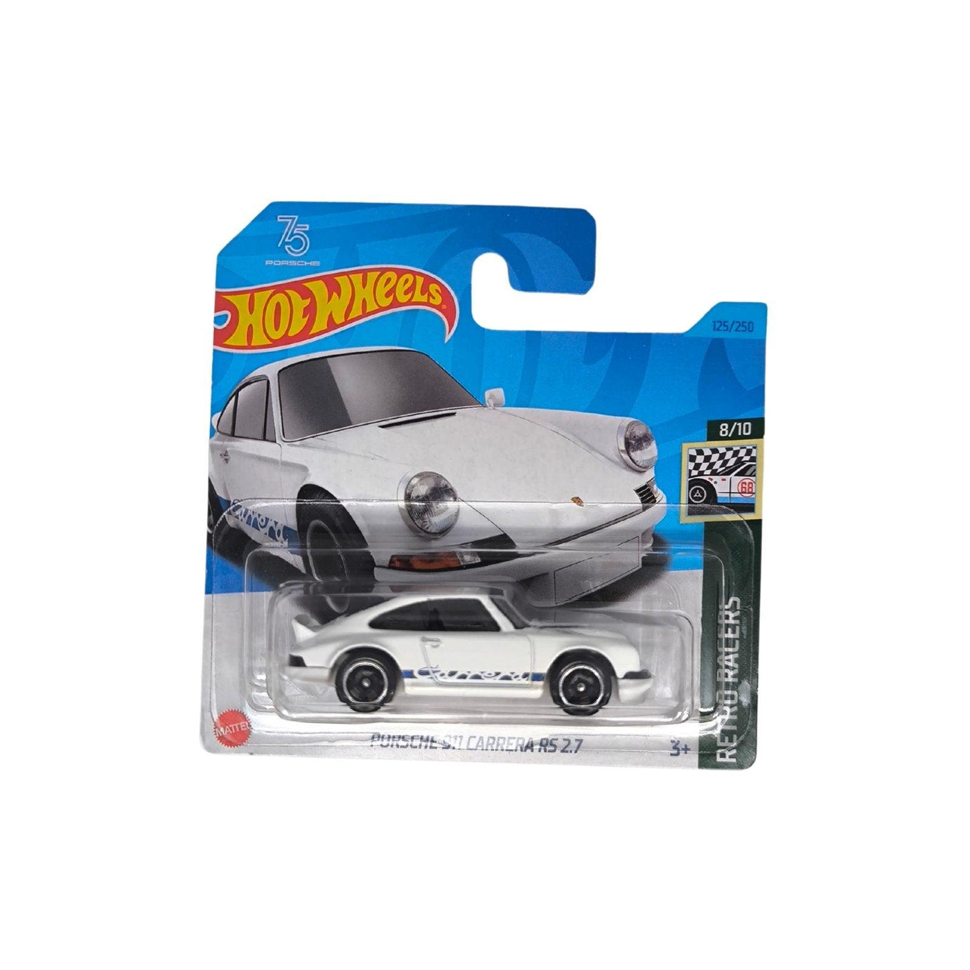 Hot Wheels Mainline Porsche 911 Carrera RS 2.7 125/250 2023 Weiß Sale